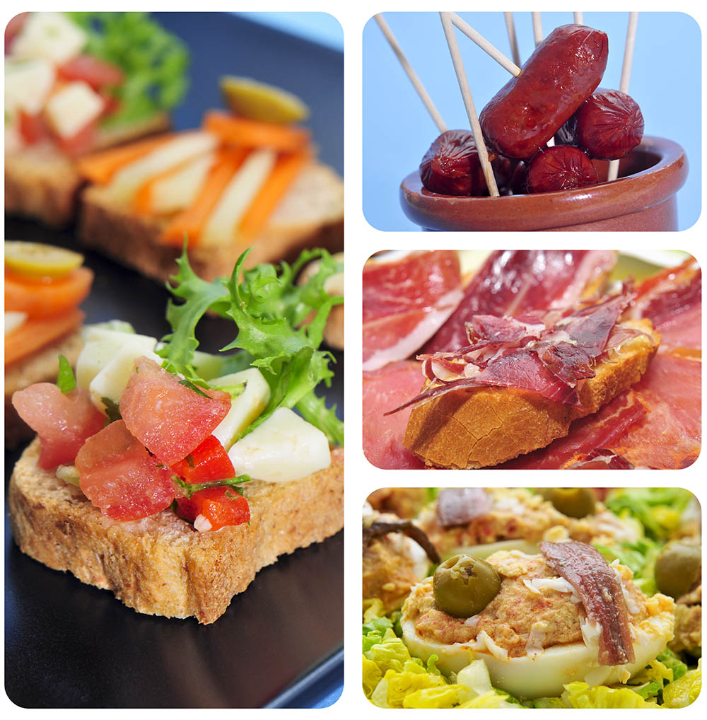 Tapas variegadas - Tradición e Innovación